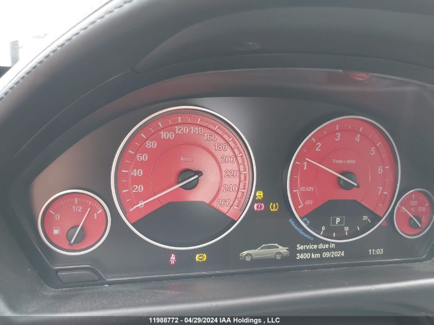 2017 BMW 3 Series 340I xDrive VIN: WBA8B7C56HK858311 Lot: 11988772