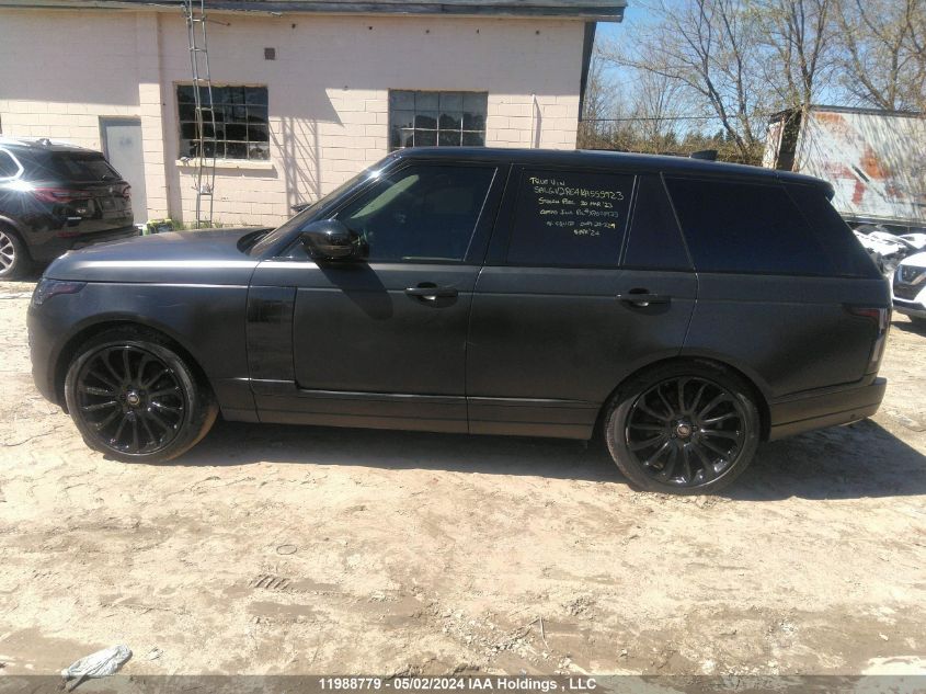 2019 Land Rover Range Rover VIN: SALGV2RE4KA555923 Lot: 11988779