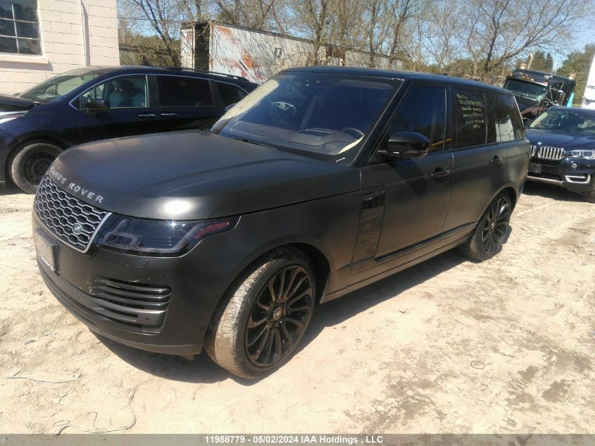 2019 Land Rover Range Rover VIN: SALGV2RE4KA555923 Lot: 11988779