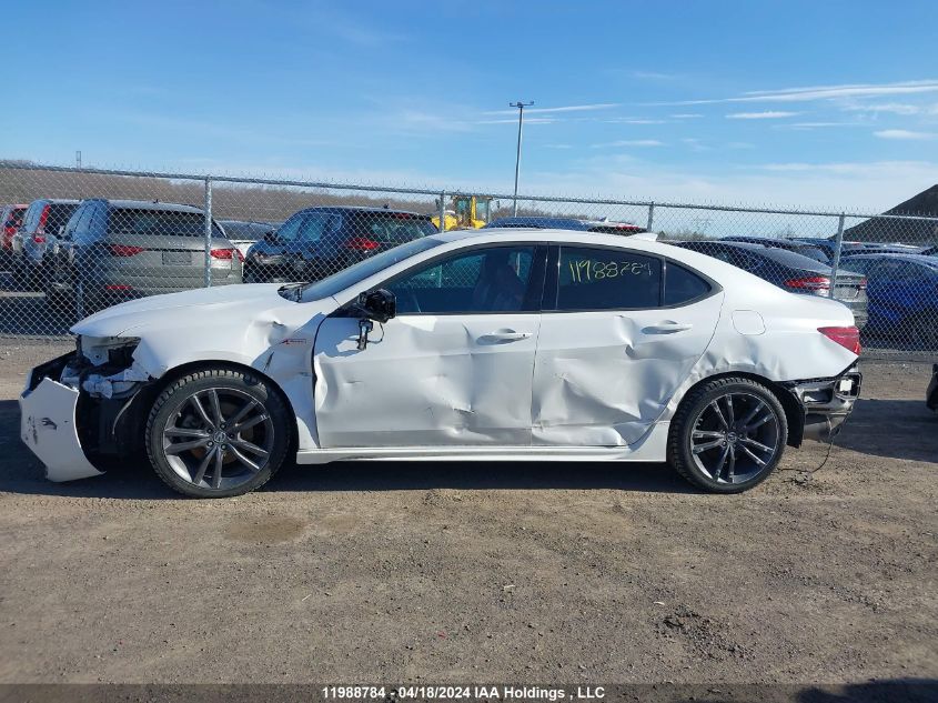 2019 Acura Tlx Advance VIN: 19UUB3F84KA801507 Lot: 11988784