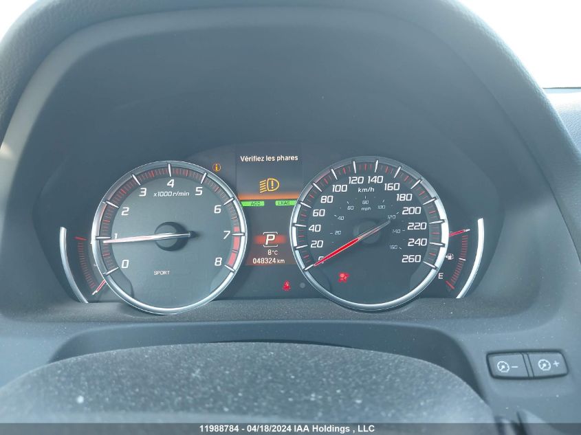 2019 Acura Tlx Advance VIN: 19UUB3F84KA801507 Lot: 11988784