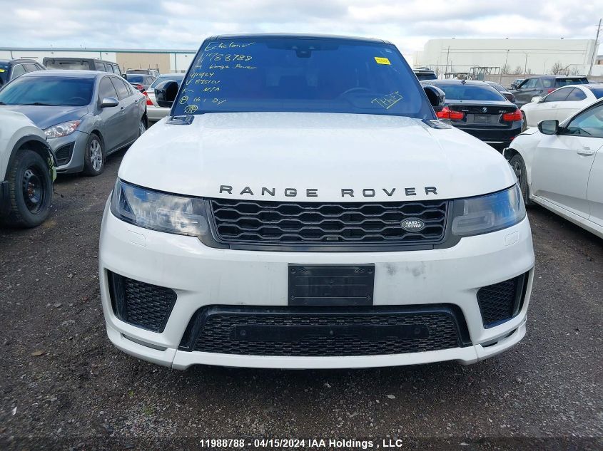 2019 Land Rover Range Rover Sport VIN: SALWV2SV6KA848101 Lot: 11988788