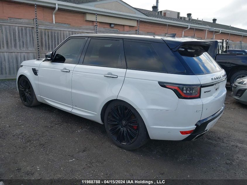 2019 Land Rover Range Rover Sport VIN: SALWV2SV6KA848101 Lot: 11988788