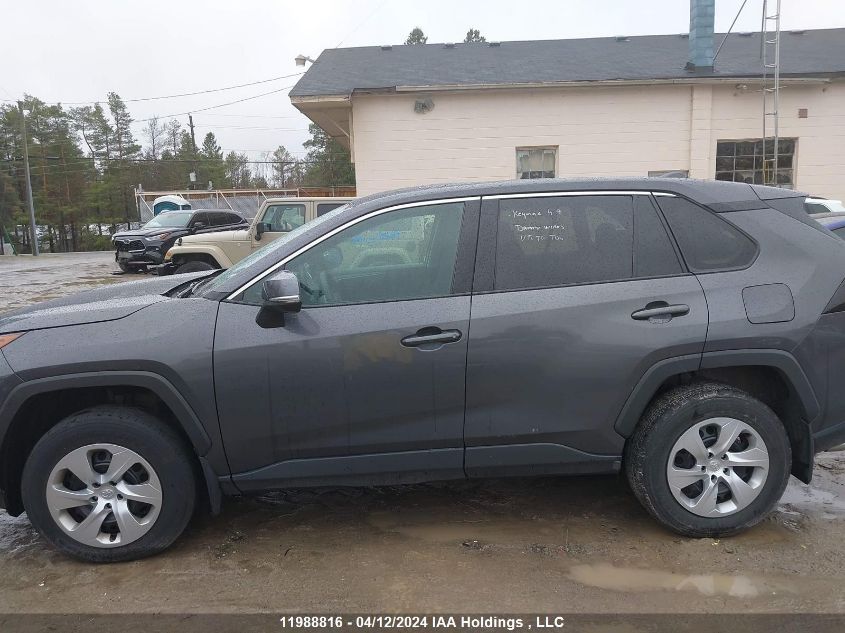 2022 Toyota Rav4 Le VIN: 2T3B1RFV6NW256031 Lot: 11988816