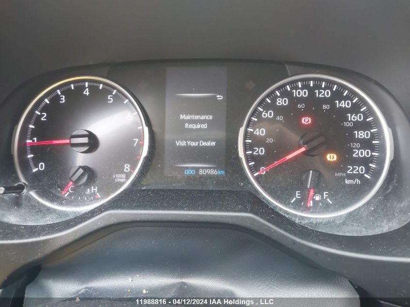 2022 Toyota Rav4 Le VIN: 2T3B1RFV6NW256031 Lot: 11988816