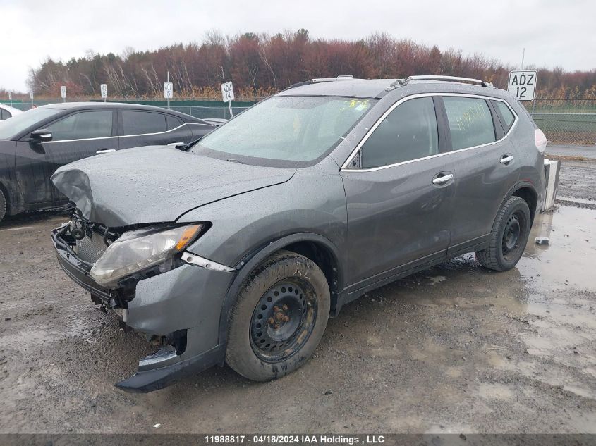 2014 Nissan Rogue S/Sl/Sv VIN: 5N1AT2MT7EC794864 Lot: 11988817