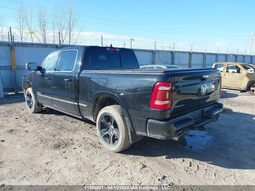 2019 Ram 1500 Limited VIN: 1C6SRFPT7KN863912 Lot: 39259012