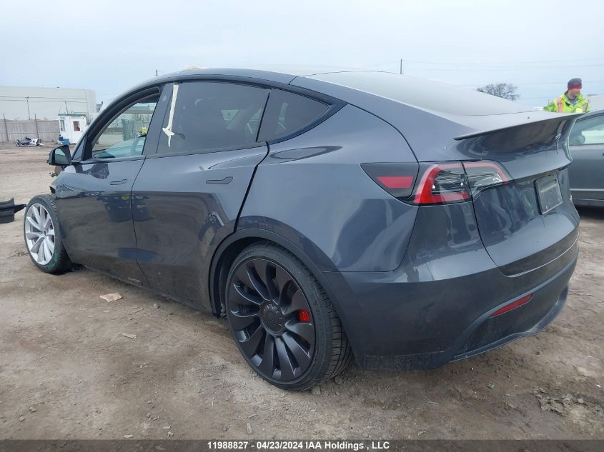 2023 Tesla Model Y VIN: LRWYGDEF5PC967907 Lot: 11988827