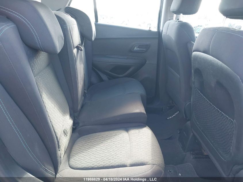 2013 Chevrolet Trax VIN: 3GNCJKSB8DL158302 Lot: 11988829