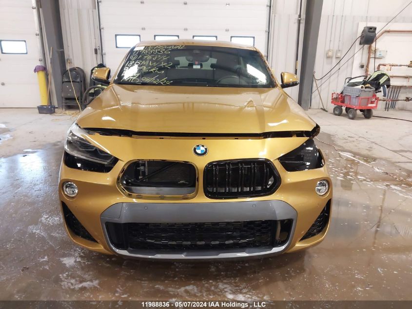 2018 BMW X2 VIN: WBXYJ5C39JEF76814 Lot: 11988836