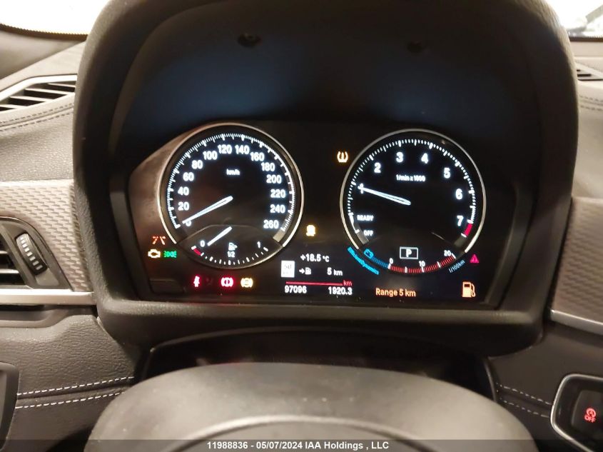 2018 BMW X2 VIN: WBXYJ5C39JEF76814 Lot: 11988836