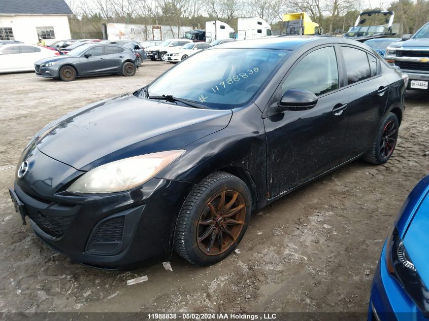 2011 Mazda Mazda3 VIN: JM1BL1VF0B1388542 Lot: 11988838