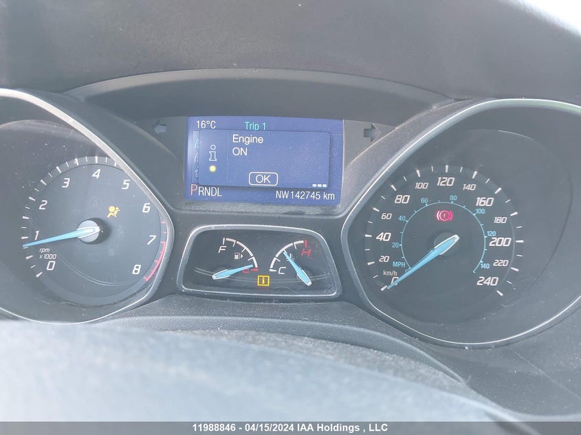 2013 Ford Focus Se VIN: 1FADP3F25DL287479 Lot: 11988846