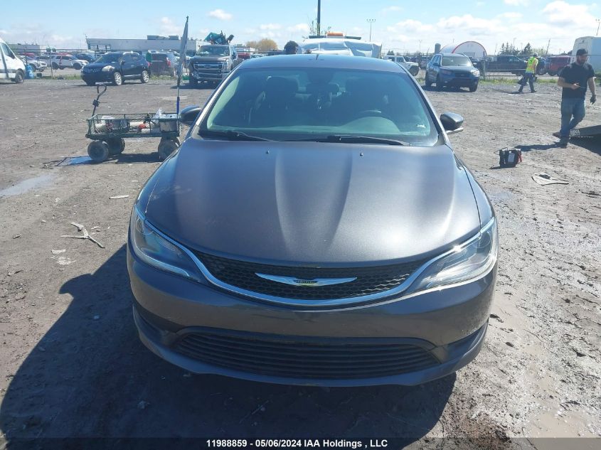 2015 Chrysler 200 Lx VIN: 1C3CCCFBXFN735194 Lot: 11988859