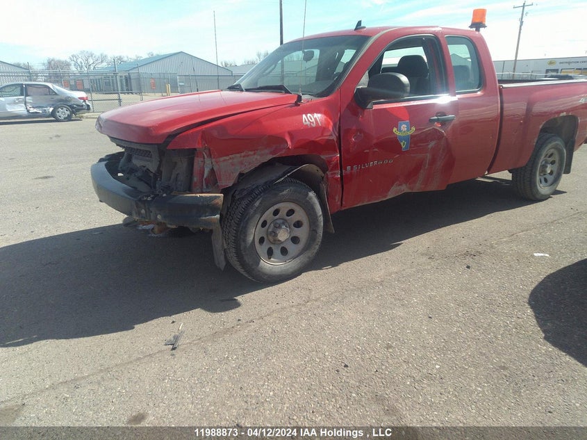 2008 Chevrolet Silverado K1500 VIN: 1GCEK19C78Z222397 Lot: 11988873