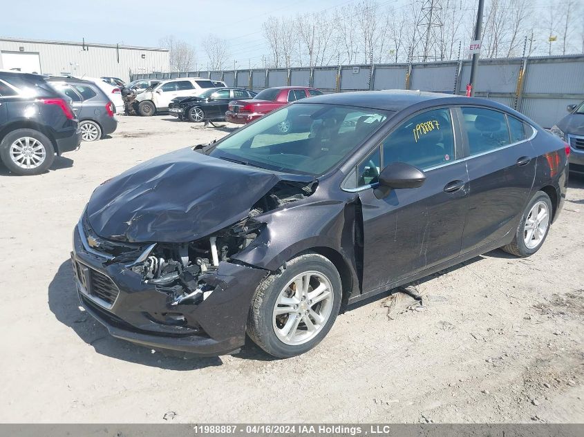 2016 Chevrolet Cruze Lt VIN: 1G1BE5SM5G7244714 Lot: 11988887