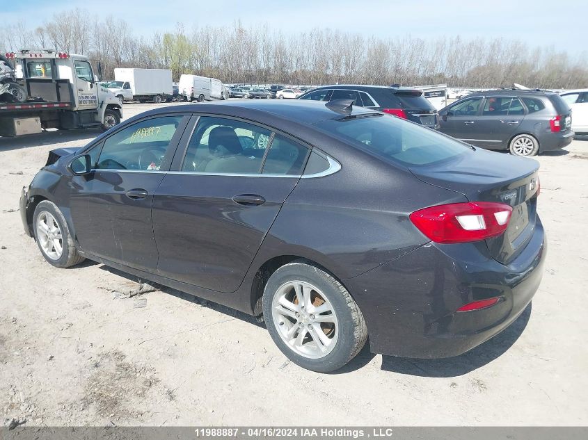 2016 Chevrolet Cruze Lt VIN: 1G1BE5SM5G7244714 Lot: 11988887