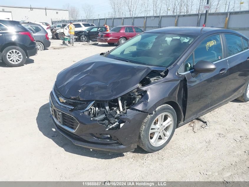 2016 Chevrolet Cruze Lt VIN: 1G1BE5SM5G7244714 Lot: 11988887