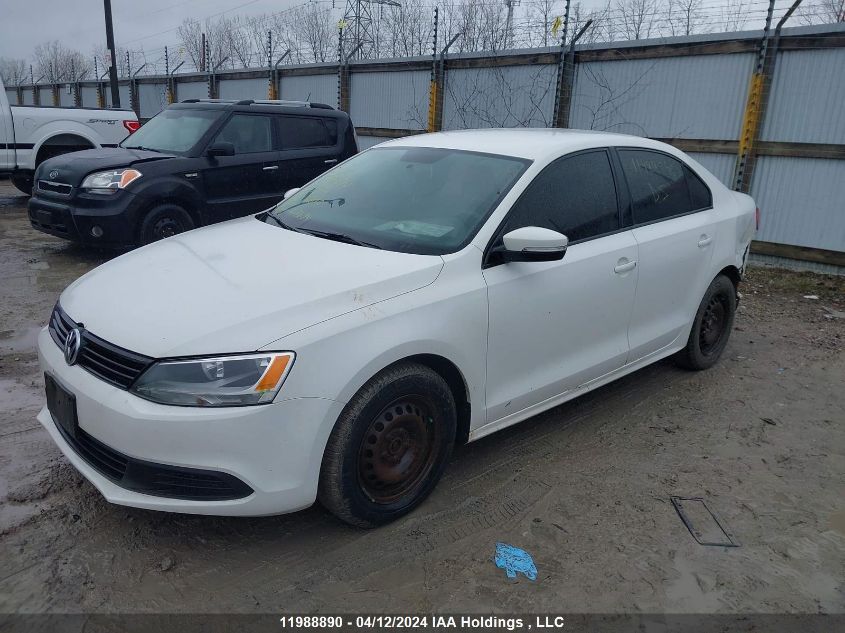 2013 Volkswagen Jetta Sedan VIN: 3VWDK7AJ6DM366010 Lot: 11988890