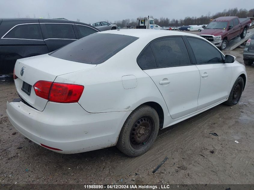 2013 Volkswagen Jetta Sedan VIN: 3VWDK7AJ6DM366010 Lot: 11988890