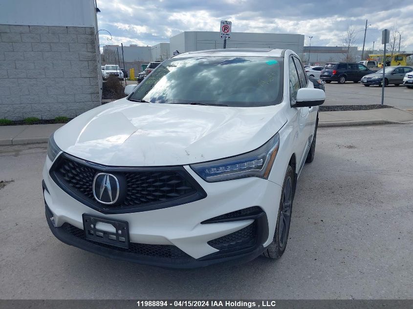 2020 Acura Rdx VIN: 5J8TC2H62LL810047 Lot: 11988894