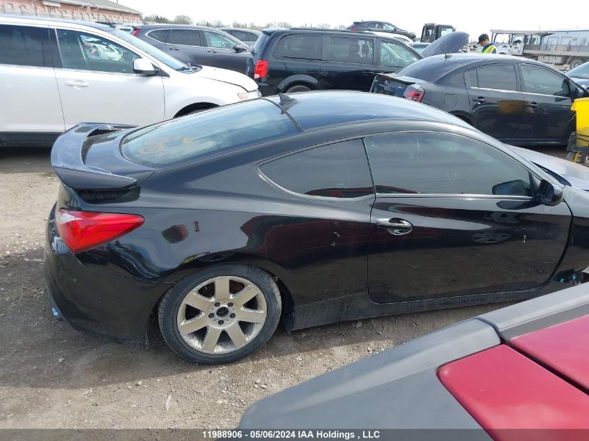 2010 Hyundai Genesis Coupe 2.0T VIN: KMHHT6KDXAU030741 Lot: 11988906