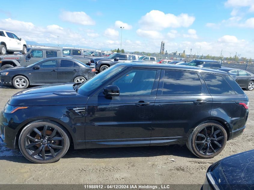 2019 Land Rover Range Rover Sport VIN: SALWR2RKXKA873292 Lot: 11988912