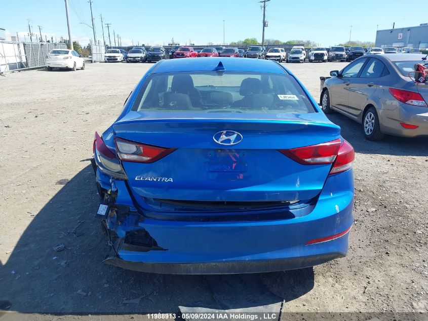 2018 Hyundai Elantra Gl Se VIN: KMHD84LF6JU528696 Lot: 11988913