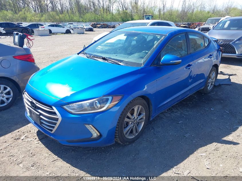 2018 Hyundai Elantra Gl Se VIN: KMHD84LF6JU528696 Lot: 11988913