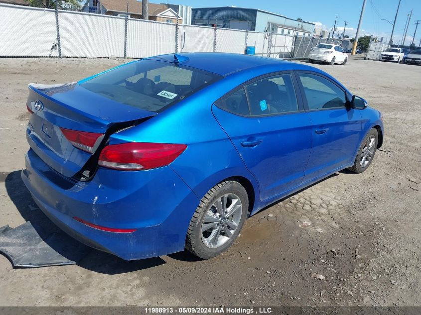 2018 Hyundai Elantra Gl Se VIN: KMHD84LF6JU528696 Lot: 11988913