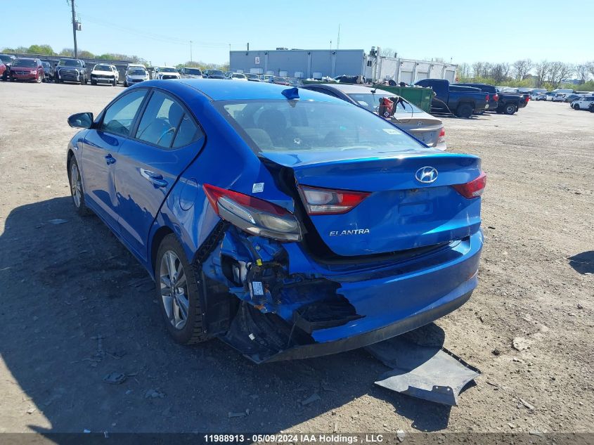 2018 Hyundai Elantra Gl Se VIN: KMHD84LF6JU528696 Lot: 11988913