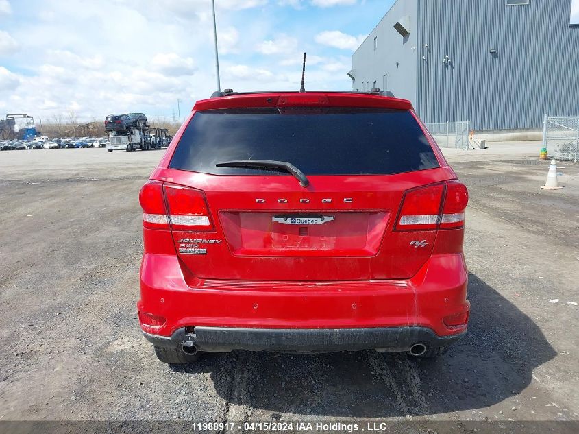 2014 Dodge Journey R/T VIN: 3C4PDDFG5ET237785 Lot: 11988917