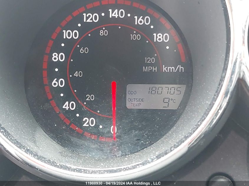 2006 Toyota Matrix Xr/Xrs VIN: 2T1KR32E06C620662 Lot: 11988930