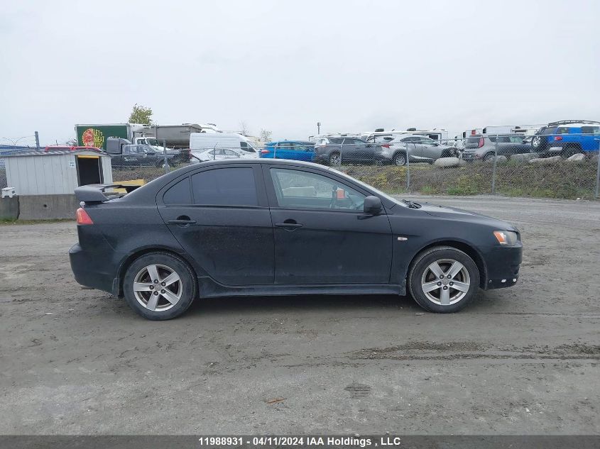 2009 Mitsubishi Lancer VIN: JA3AU26U49U614603 Lot: 11988931