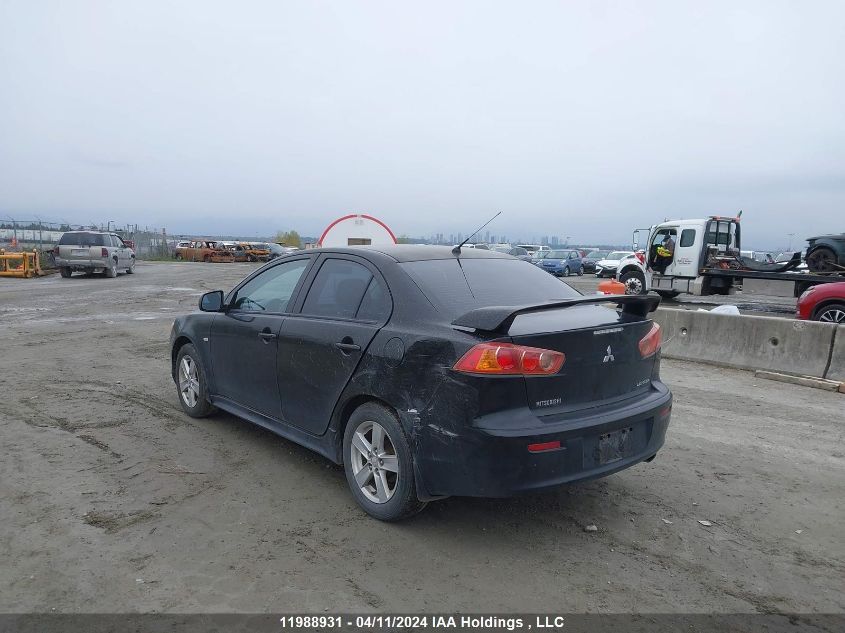 2009 Mitsubishi Lancer VIN: JA3AU26U49U614603 Lot: 11988931