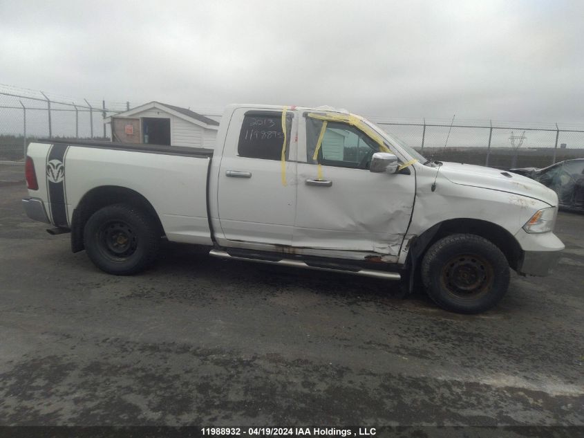 2013 Ram 1500 St VIN: 1C6RR7FG7DS713411 Lot: 11988932