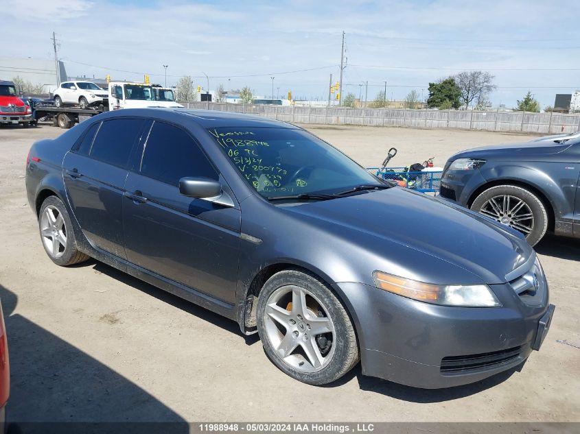 2006 Acura Tl VIN: 19UUA65656A800778 Lot: 11988948