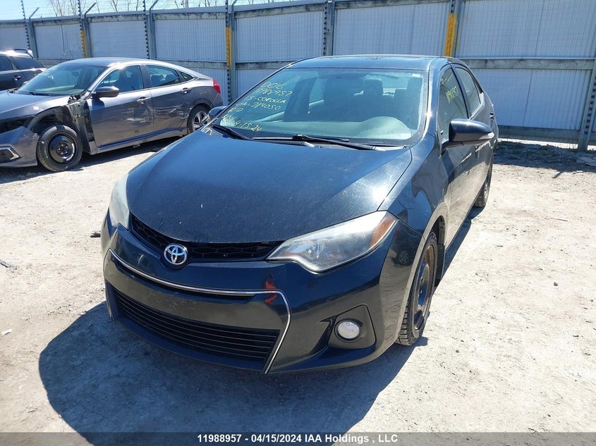 2015 Toyota Corolla L/Le/Le Pls/Prm/S/S Pls VIN: 2T1BURHE7FC284050 Lot: 11988957
