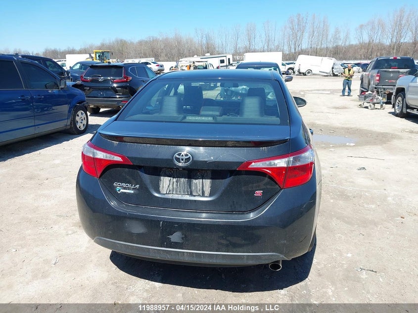 2015 Toyota Corolla L/Le/Le Pls/Prm/S/S Pls VIN: 2T1BURHE7FC284050 Lot: 11988957