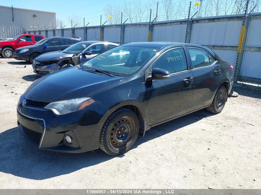 2015 Toyota Corolla L/Le/Le Pls/Prm/S/S Pls VIN: 2T1BURHE7FC284050 Lot: 11988957