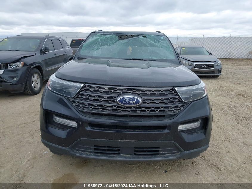 2021 Ford Explorer Xlt VIN: 1FMSK8DH6MGA25298 Lot: 11988972