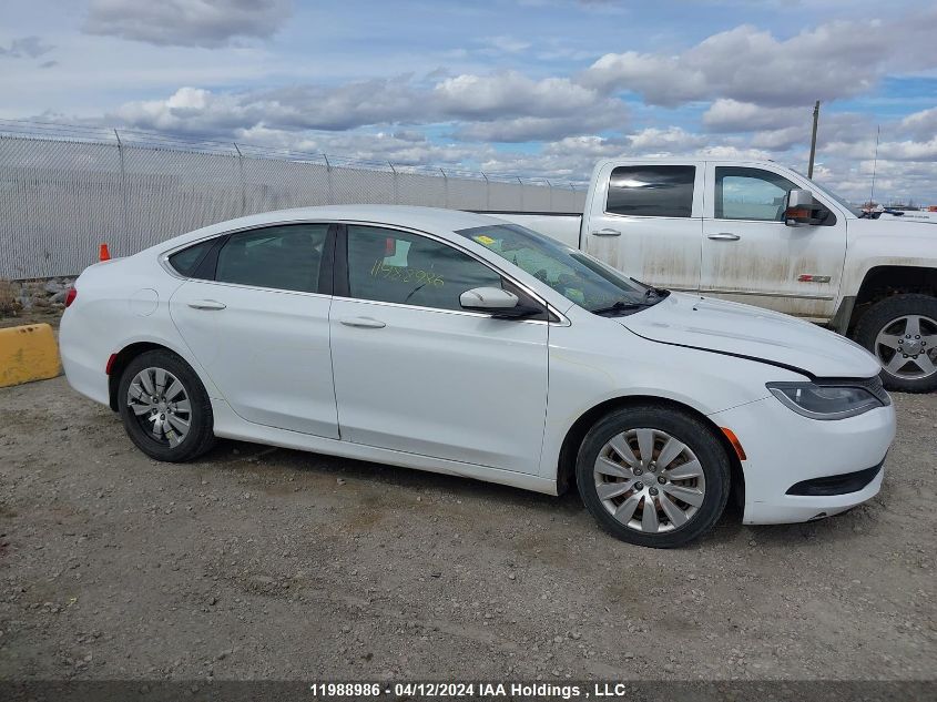 2015 Chrysler 200 Lx VIN: 1C3CCCFB4FN733747 Lot: 51583944