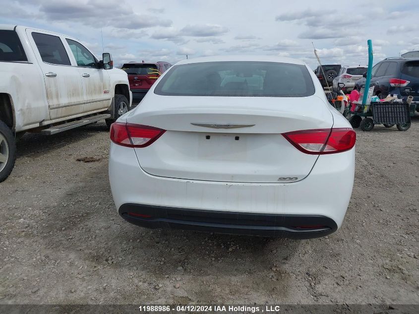 2015 Chrysler 200 Lx VIN: 1C3CCCFB4FN733747 Lot: 51583944