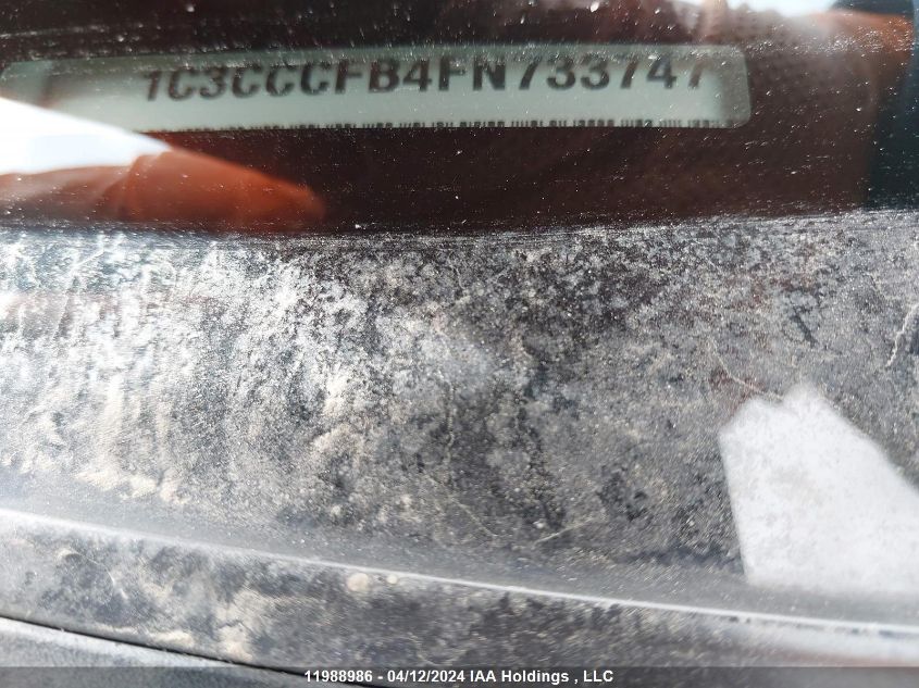 2015 Chrysler 200 Lx VIN: 1C3CCCFB4FN733747 Lot: 51583944