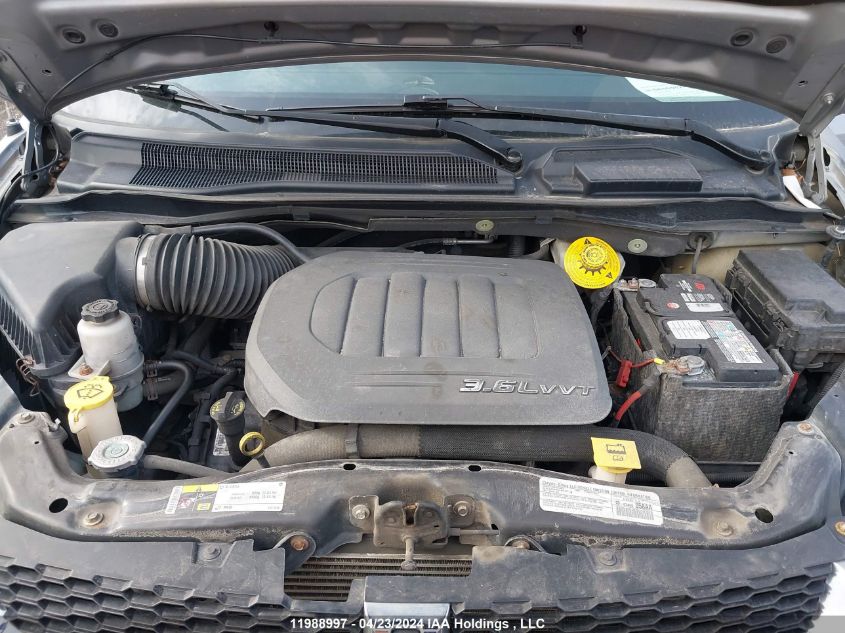 2014 Dodge Grand Caravan Crew VIN: 2C4RDGDG6ER380602 Lot: 11988997