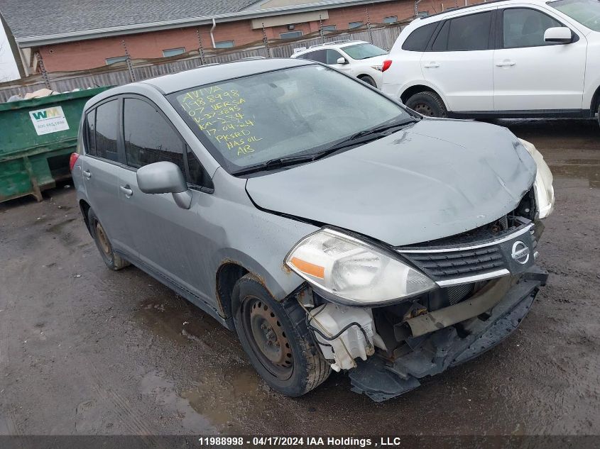 2007 Nissan Versa 1.8S VIN: 3N1BC13E67L373895 Lot: 11988998