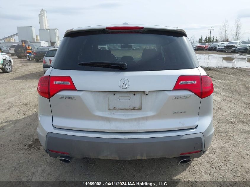 2008 Acura Mdx Technology VIN: 2HNYD28688H006321 Lot: 39227290