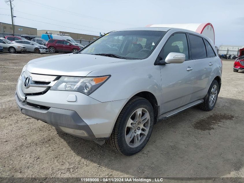 2008 Acura Mdx Technology VIN: 2HNYD28688H006321 Lot: 39227290