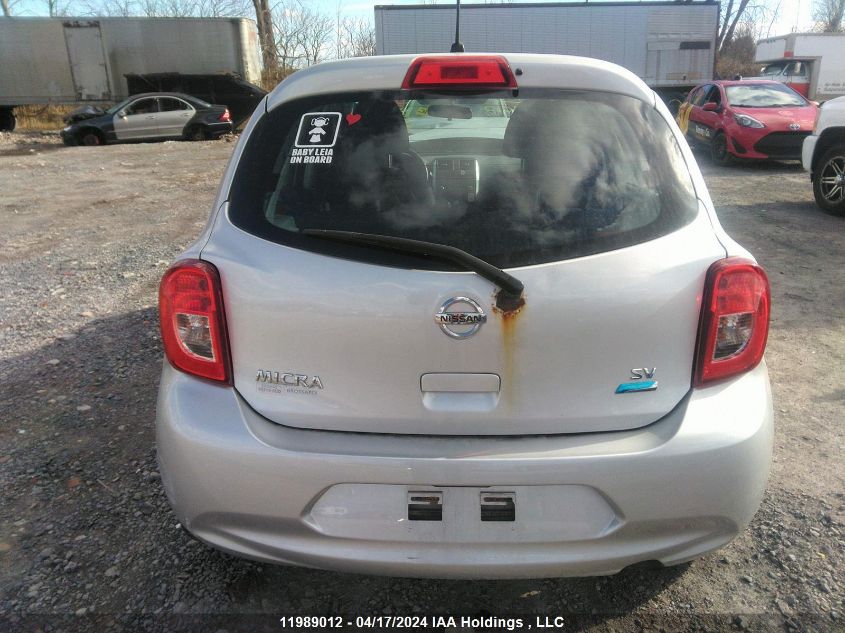 2015 Nissan Micra VIN: 3N1CK3CP0FL221257 Lot: 11989012