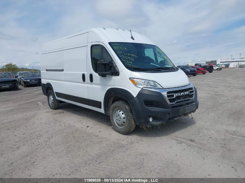 2023 Ram Promaster 2500 2500 High VIN: 3C6LRVDG2PE523178 Lot: 11989028